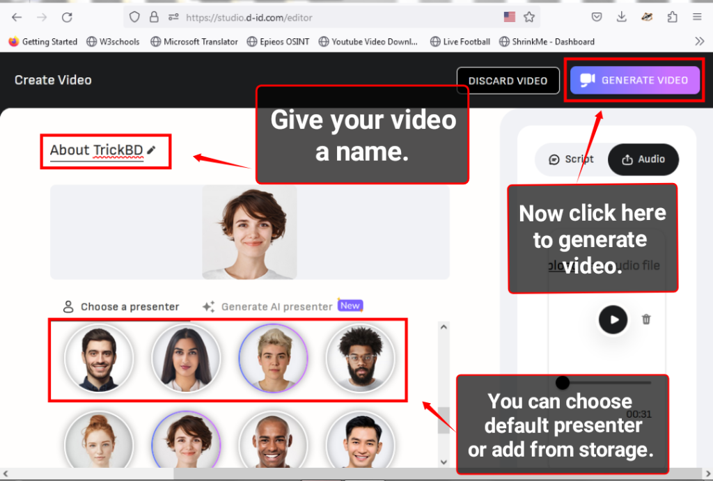 How to Create AI Animated Avatar Videos