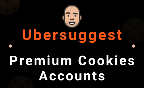 Ubersuggest Premium Account Cookies